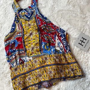NWT Haute Hippie Halter Top - SIZE: XS
